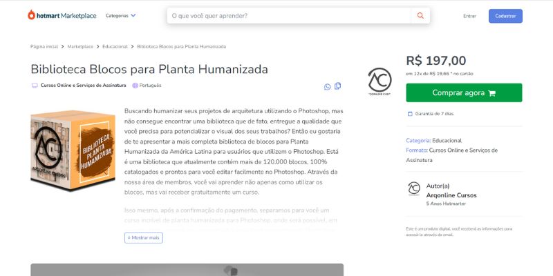  Biblioteca Blocos para Planta Humanizada